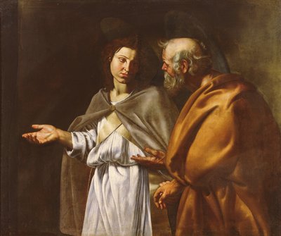 St. Peter von einem Engel befreit von Filippo Vitale